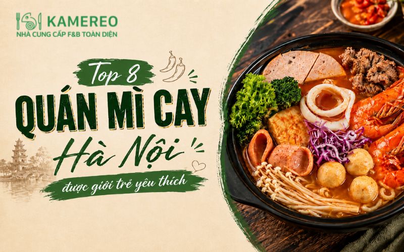 Quán mì cay Hà Nội hot nhất