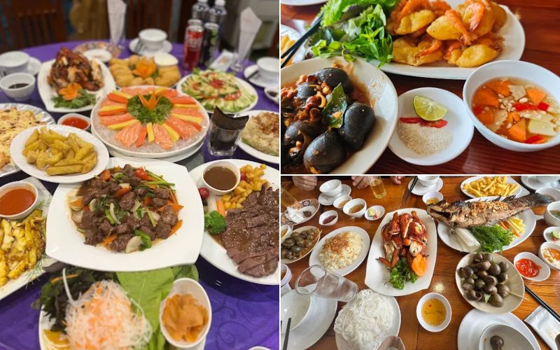 Thực đơn đa dạng với hơn 500 món