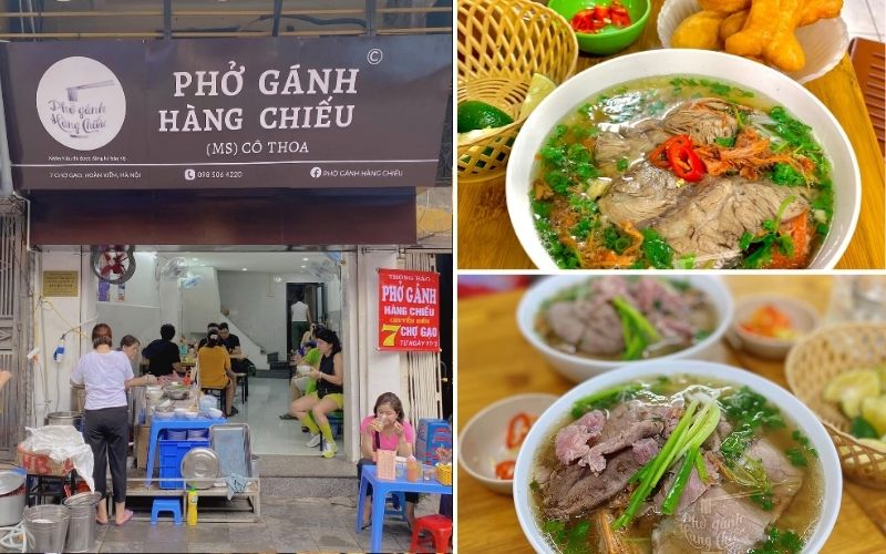 Hang Chieu street vendor pho: the experience of eating pho at dawn.