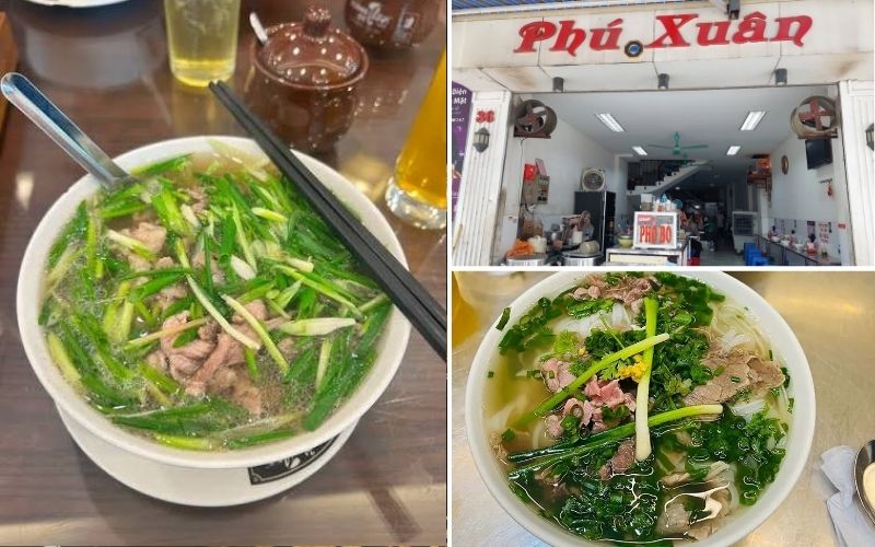 Phở bò Phú Xuân 36 Hàng Da Hà Nội