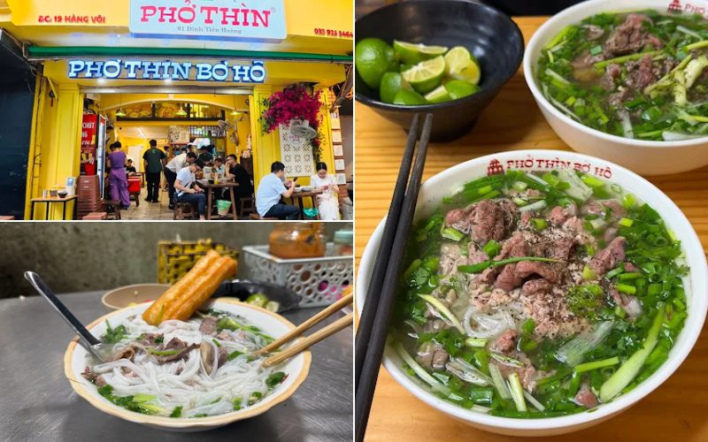 Phở Thìn Bờ Hồ cơ sở tại Hàng Vôi