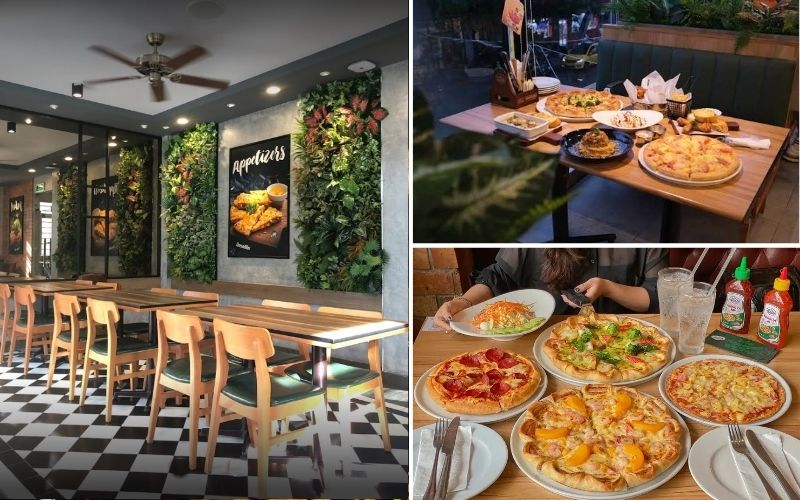 The Pizza Company Linh Đàm là điểm đến quen của nhiều gia đình trong khu vực