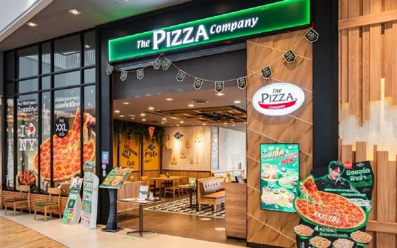 The Pizza company là địa chỉ thưởng thức pizza quen thuộc tại Việt Nam