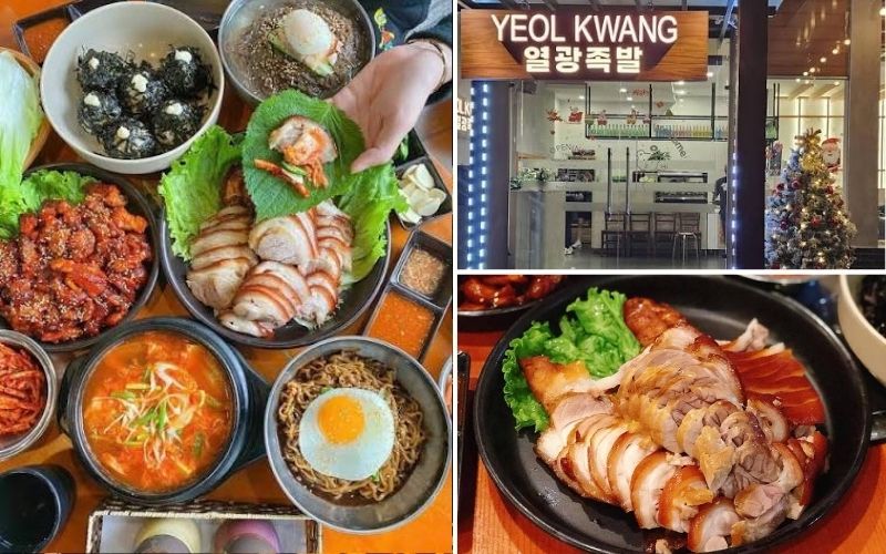 Yeol Kwang, a spicy Korean dish in Hanoi.