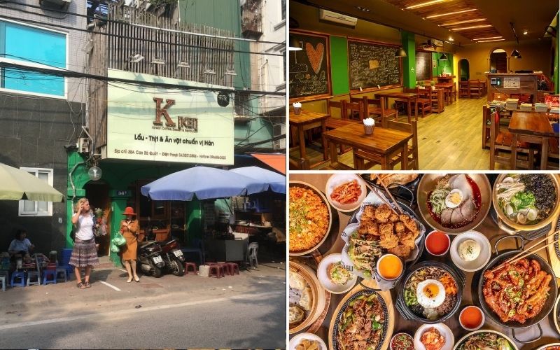 Kei Korean Food Coffee Style, Cao Bá Quát Street, Hanoi