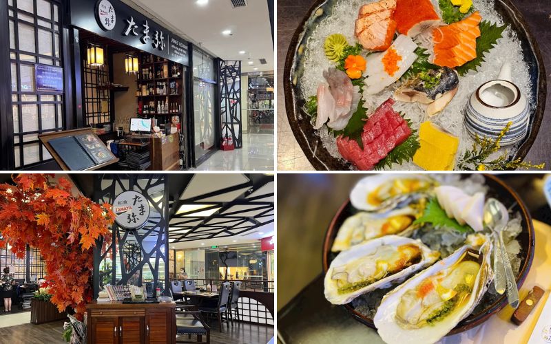 Tamaya Sushi với buffet Nhật chuẩn vị giữa lòng phố cổ