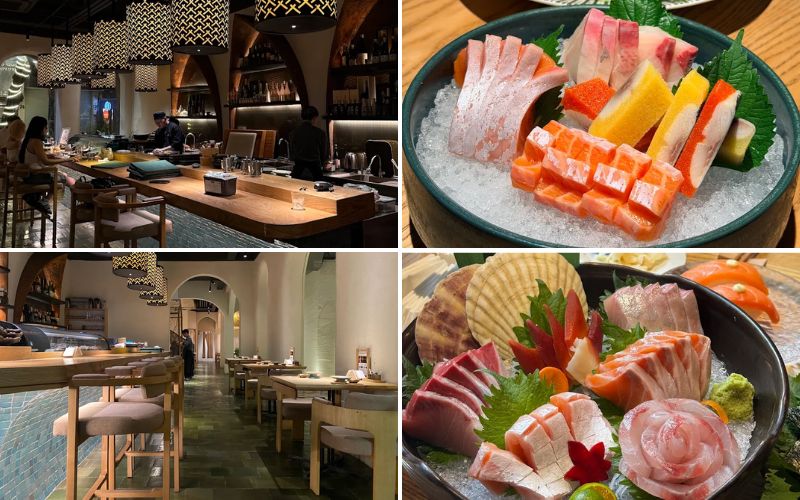 Kasa Sushi với sushi fusion hiện đại, không gian tinh tế