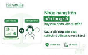 So sánh đặt hàng qua nền tảng với đặt qua sales: kiểm soát sai lệch và đối soát