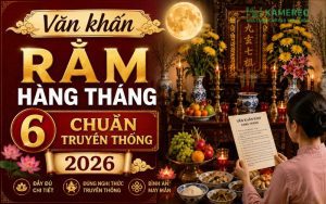 văn khấn ngày rằm tháng 6