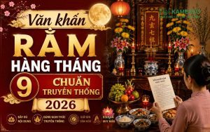 văn khấn ngày rằm tháng 9