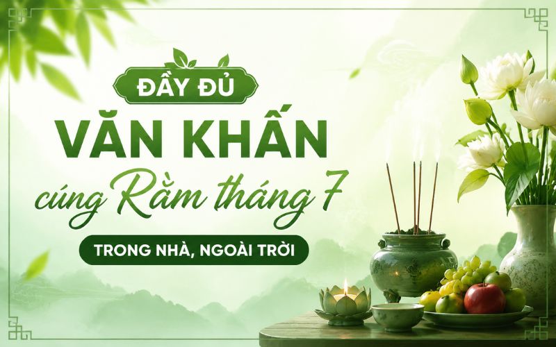 văn khấn rằm tháng 7​
