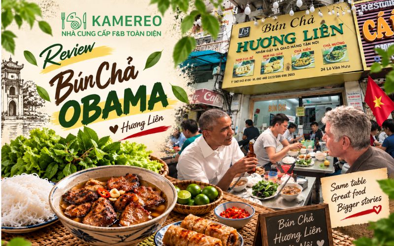 Đánh giá Bún chả Obama Hà Nội