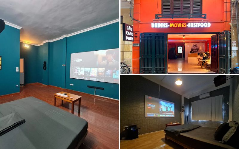 Gâu Cafe Phim là địa điểm hẹn hò lý tưởng cho nhiều cặp đôi