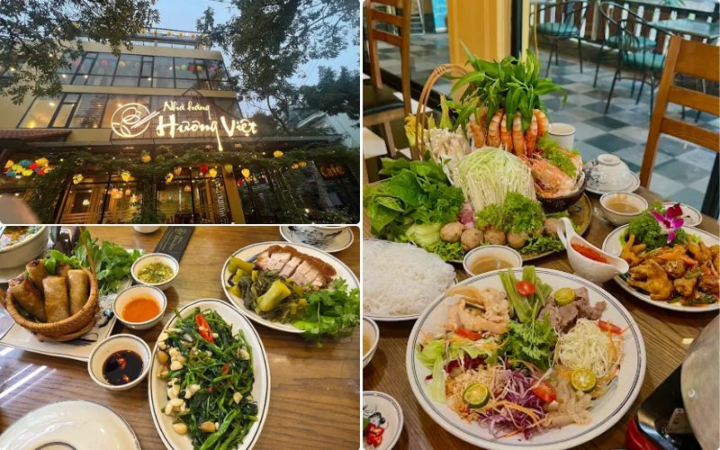 Hương Việt Long Biên với mâm cơm đậm vị quê