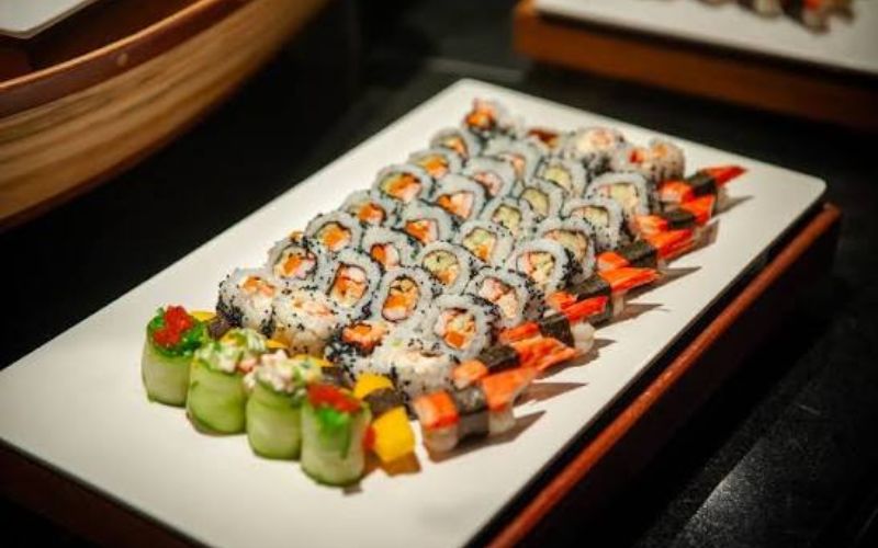 Sushi and sashimi at Sen Tay Ho