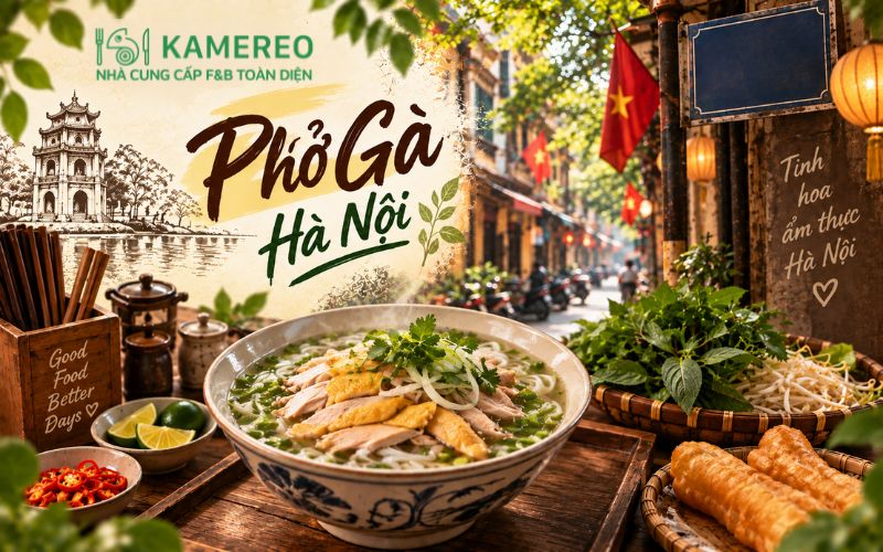 Quán phở gà Hà Nội ngon, nên thử