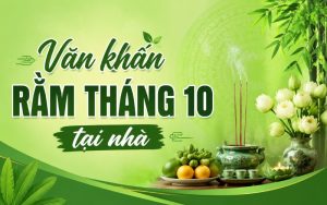 văn khấn ngày rằm tháng 10