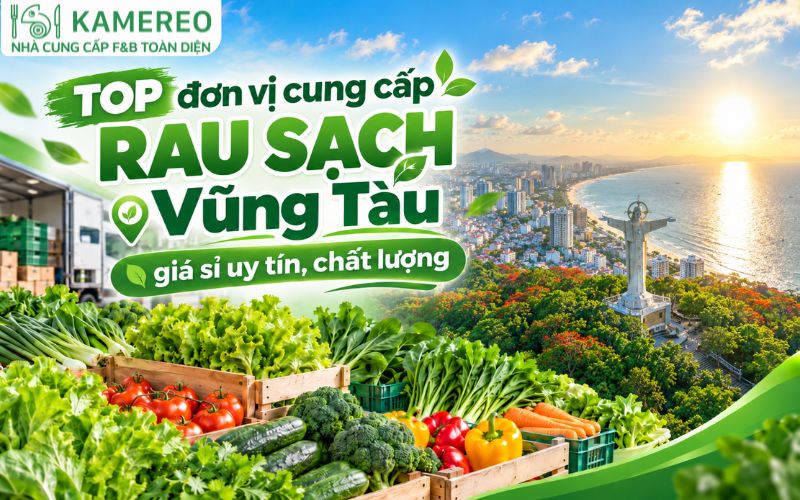 TOP đơn vị cung cấp rau sạch Vũng Tàu giá sỉ uy tín, chất lượng
