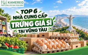 TOP nhà cung cấp trứng giá sỉ tại Vũng Tàu uy tín