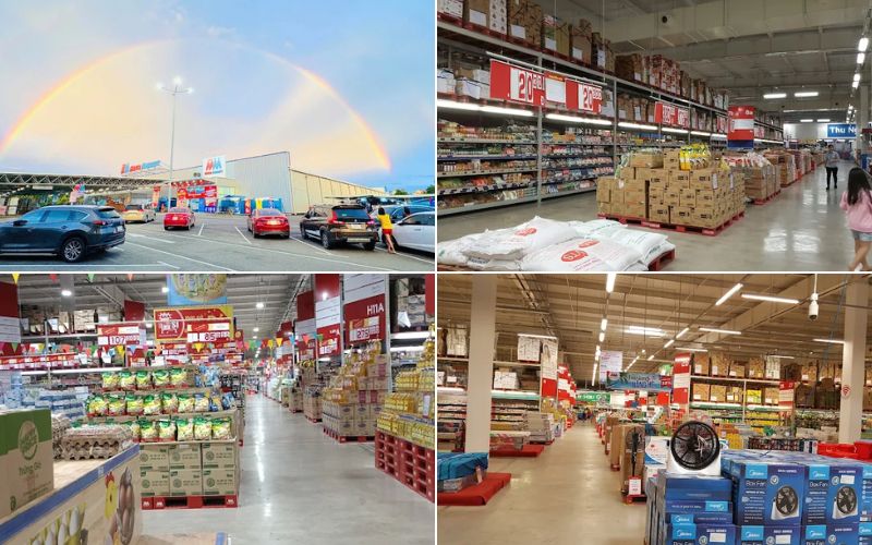 Mega Market có phục vụ cả B2B và B2C với 1 chi nhánh tại Vũng Tàu